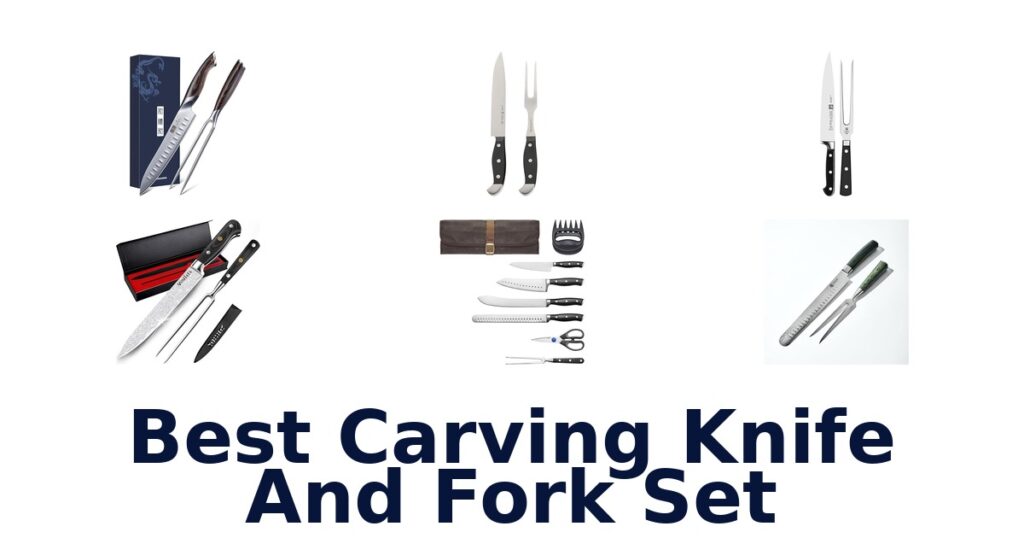 best carving knife and fork set
