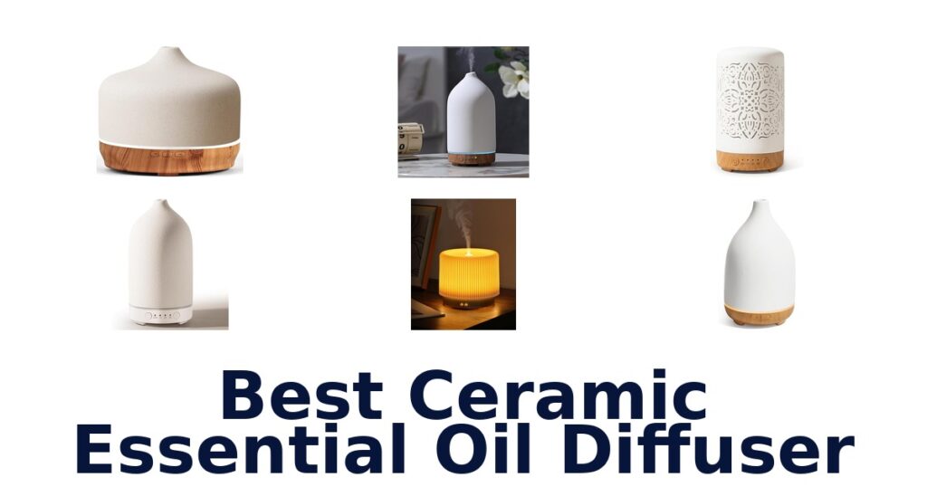 Best Ceramic Diffusers: Top 10 Picks best ceramic essential oil diffuser