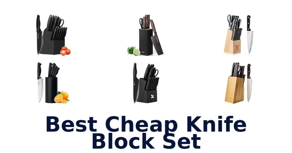 Best Cheap Knife Block Sets: Top 10 Picks best cheap knife block set