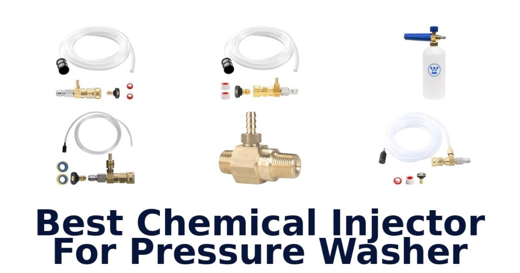 best chemical injector for pressure washer