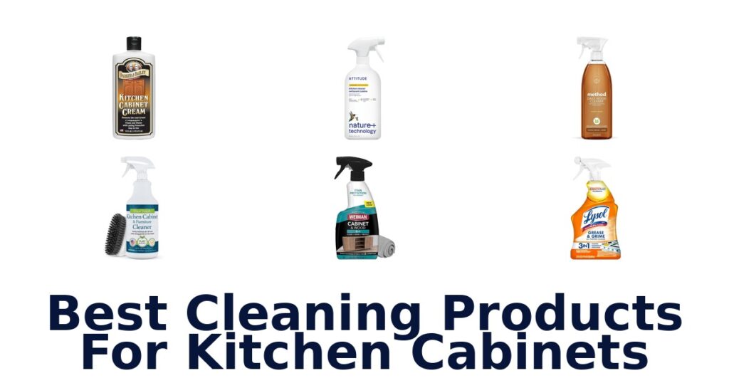 BEST Kitchen Cabinet Cleaners: Top 10 Picks 2026 best cleaning products for kitchen cabinets