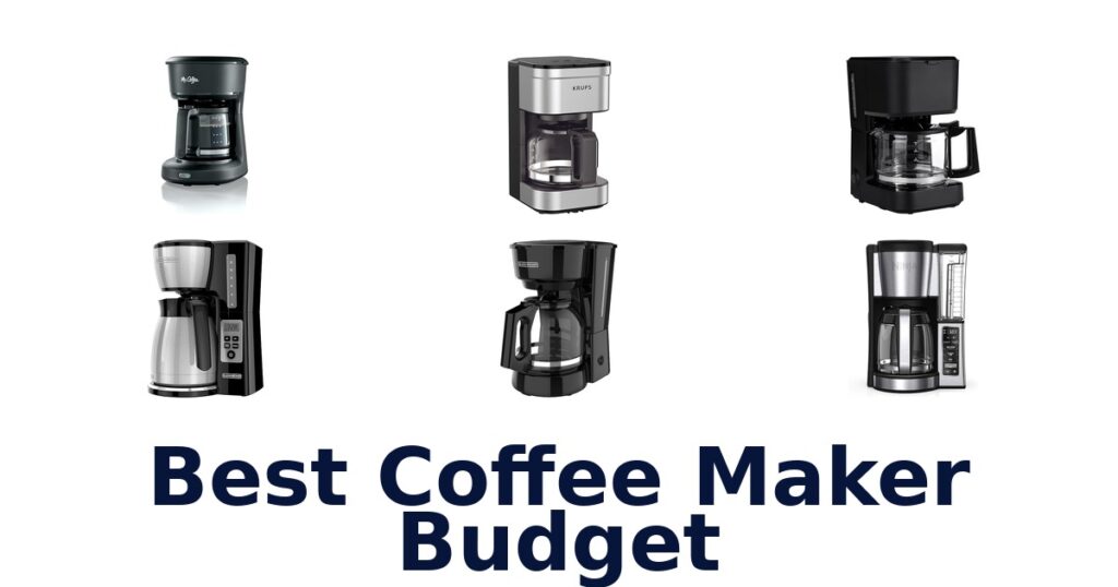 best coffee maker budget