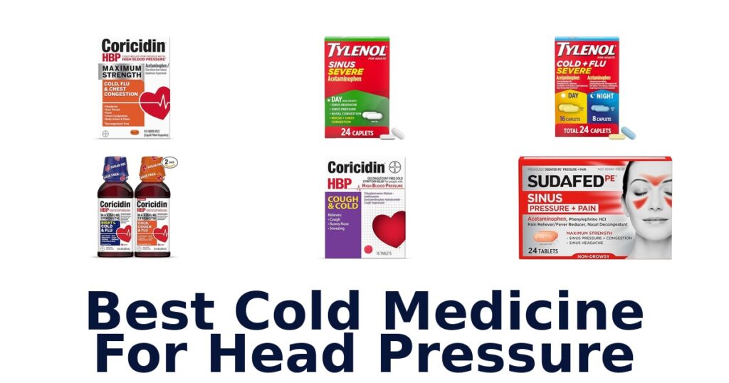 best cold medicine for head pressure