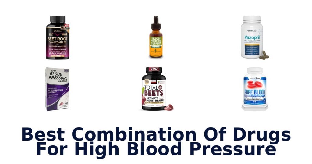 best combination of drugs for high blood pressure