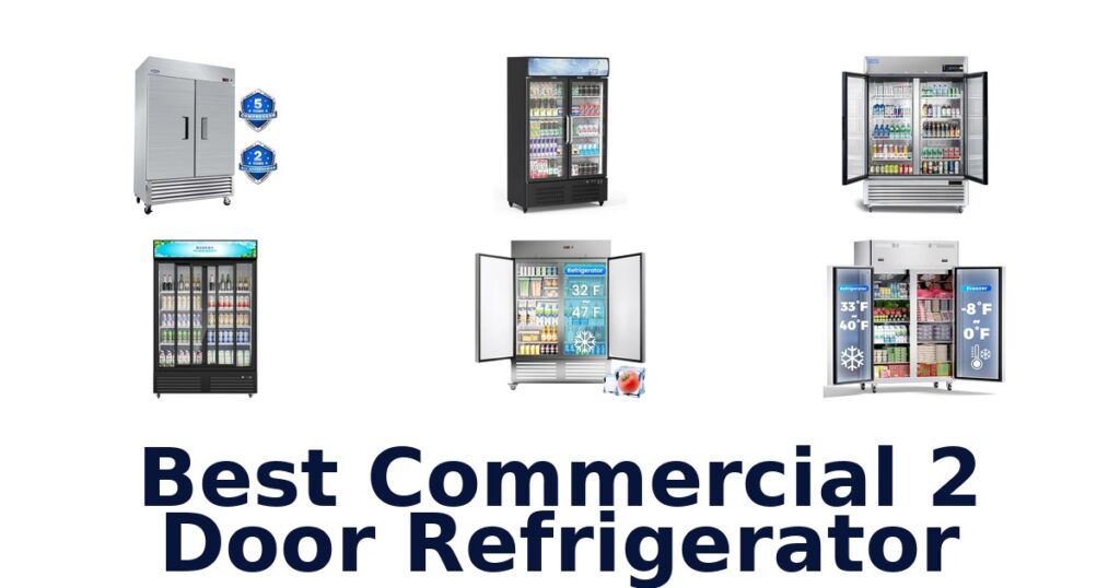 BEST Commercial 2 Door Refrigerators: Top 10 Picks best commercial 2 door refrigerator