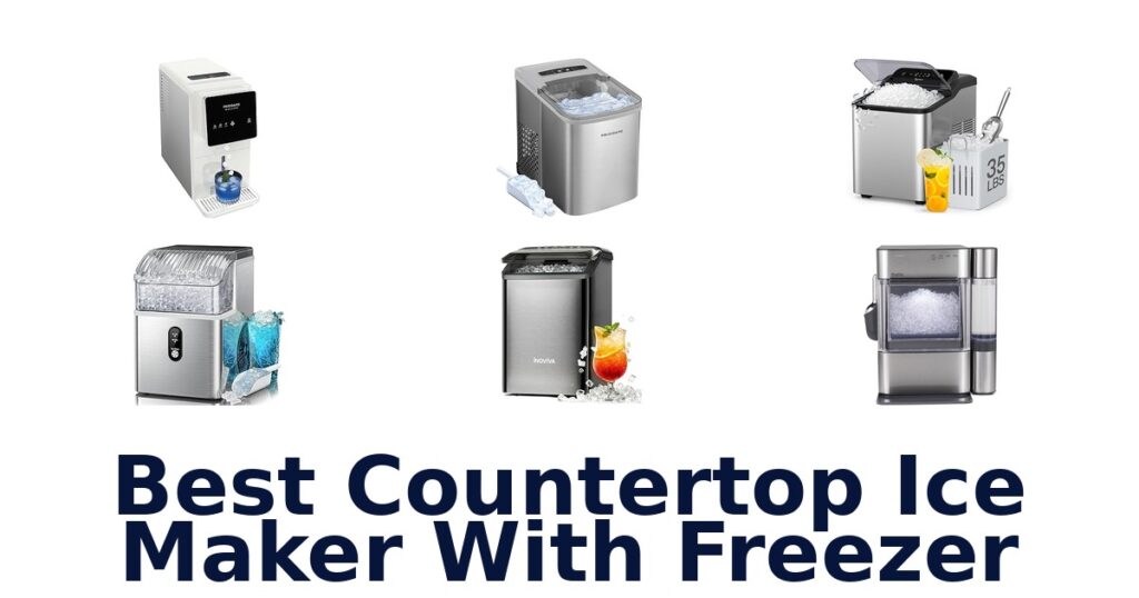 best countertop ice maker with freezer