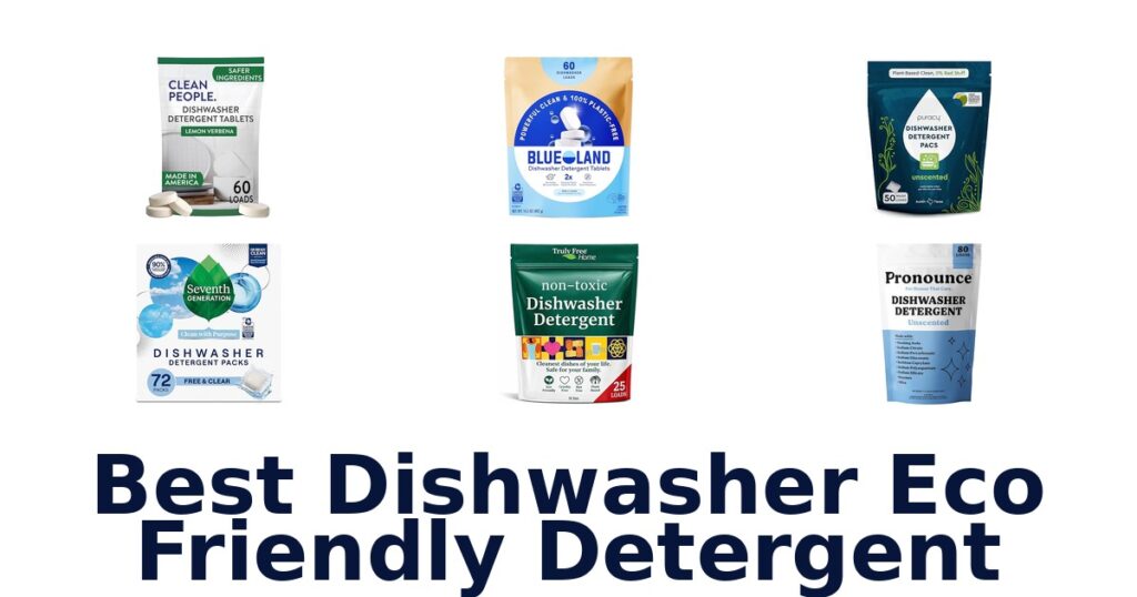 best dishwasher eco friendly detergent