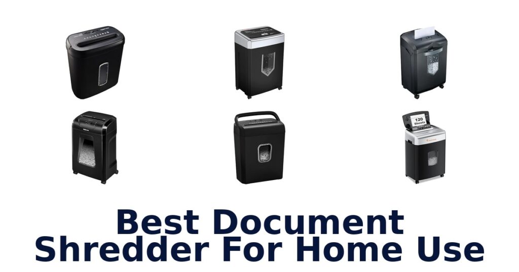 BEST Document Shredders for Home Use: Top 10 Picks best document shredder for home use