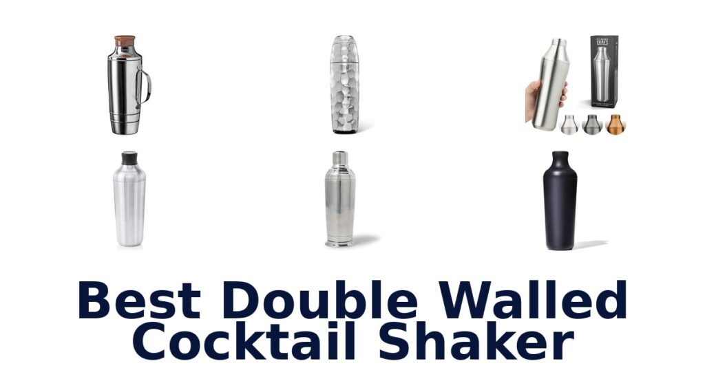 best double walled cocktail shaker