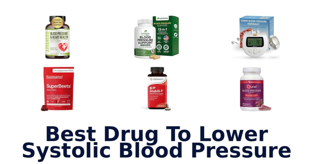 best drug to lower systolic blood pressure