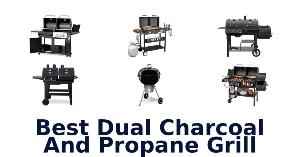 best dual charcoal and propane grill