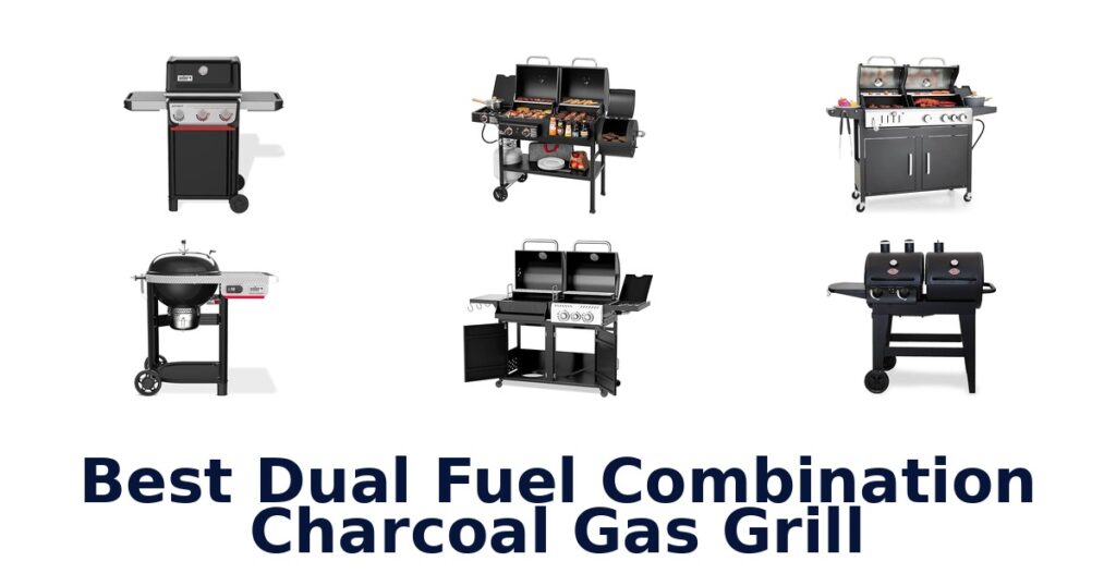 best dual fuel combination charcoal gas grill