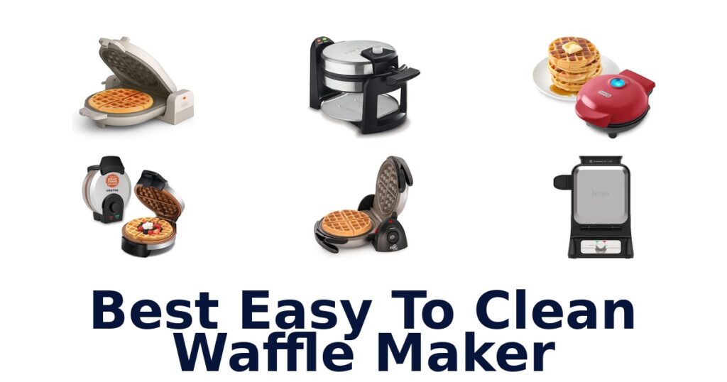 best easy to clean waffle maker
