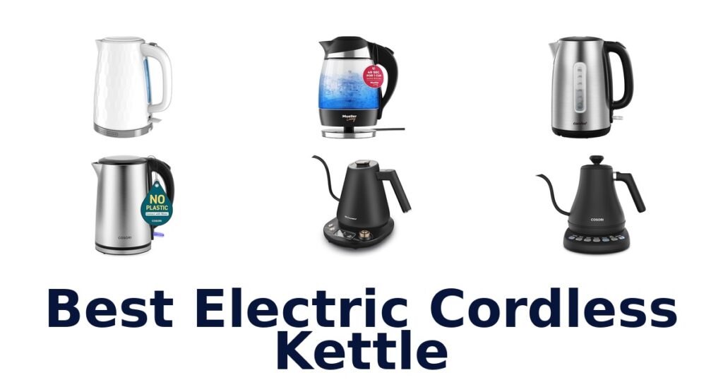 best electric cordless kettle