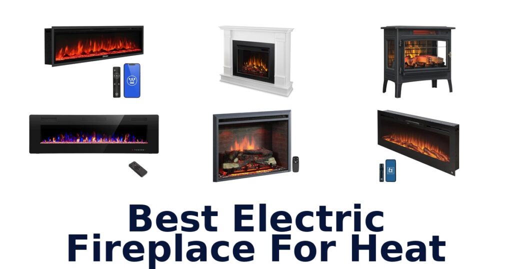 best electric fireplace for heat