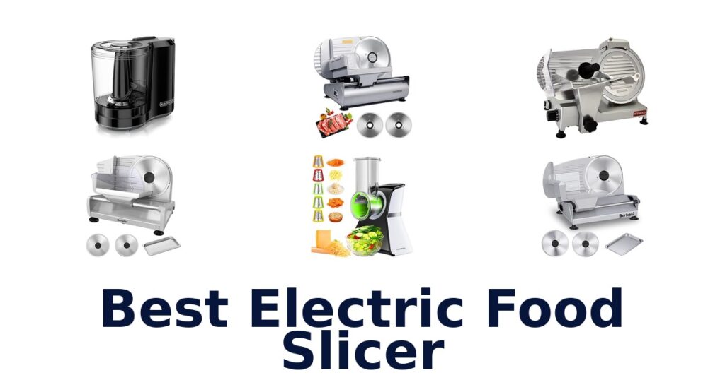 best electric food slicer