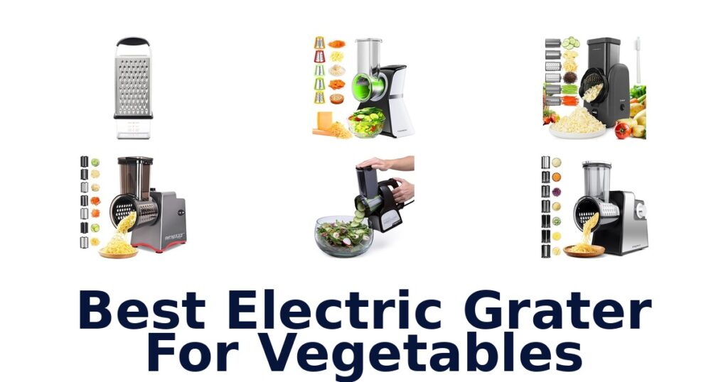 Best Electric Graters: Top 10 Vegetable Shredders best electric grater for vegetables