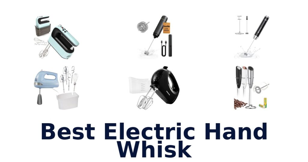 Best Electric Hand Whisks: Top 10 Picks best electric hand whisk