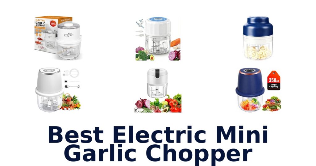 Best Mini Garlic Choppers: Top 10 Picks best electric mini garlic chopper