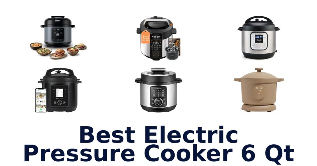 best electric pressure cooker 6 qt