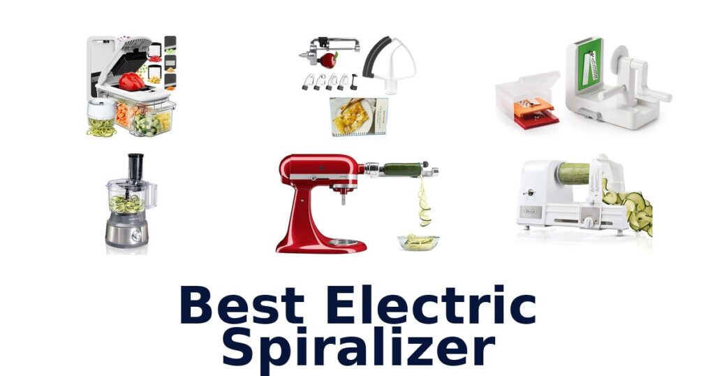 best electric spiralizer