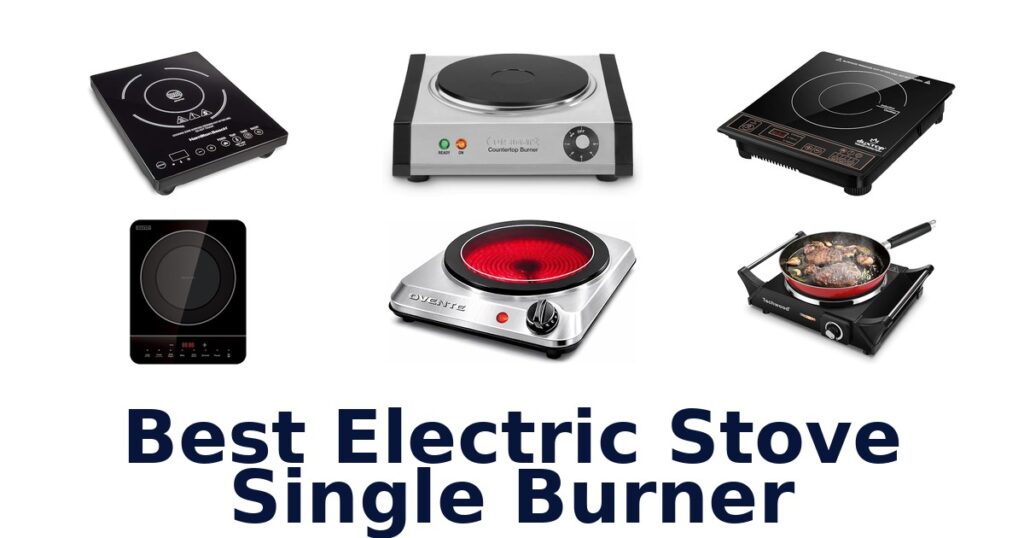 best electric stove single burner