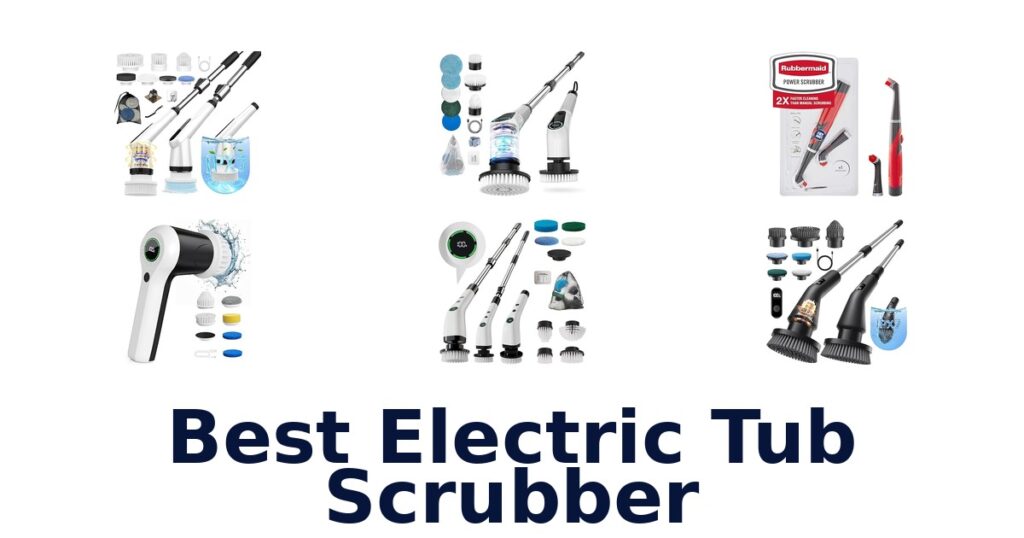 best electric tub scrubber
