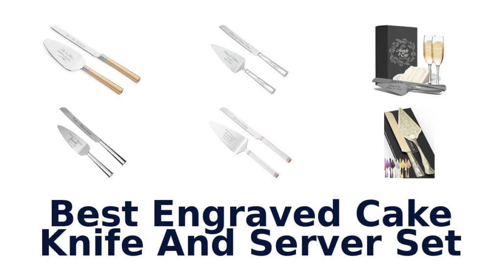 Best Engraved Cake Knife Sets: Top 10 Picks best engraved cake knife and server set