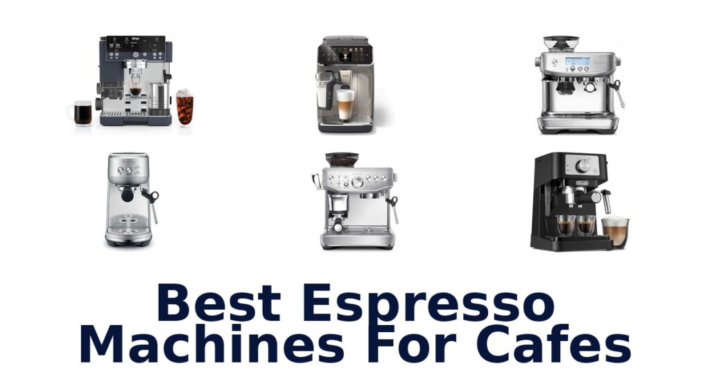 best espresso machines for cafes