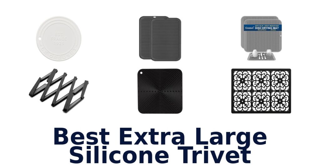 best extra large silicone trivet