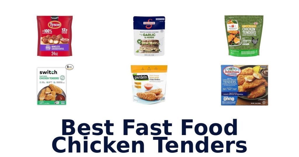 BEST Fast Food Chicken Tenders: Top 10 Picks! best fast food chicken tenders
