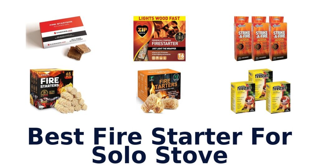 best fire starter for solo stove