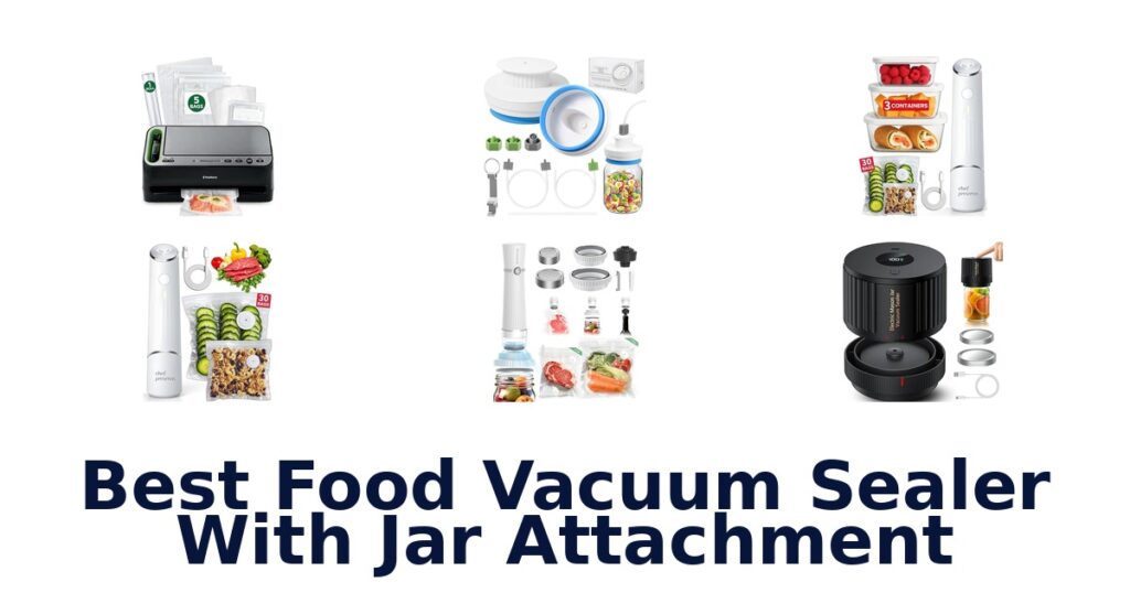 best food vacuum sealer with jar attachment