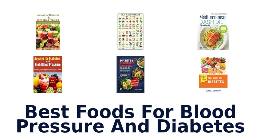 best foods for blood pressure and diabetes