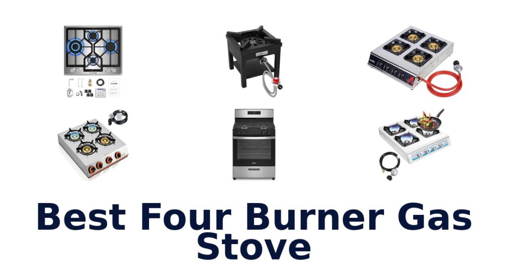 best four burner gas stove