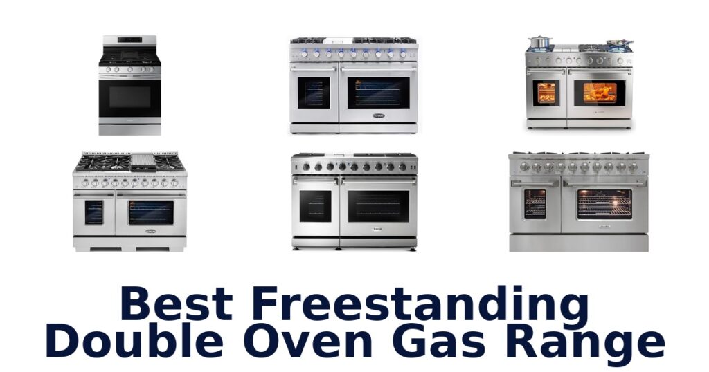 best freestanding double oven gas range