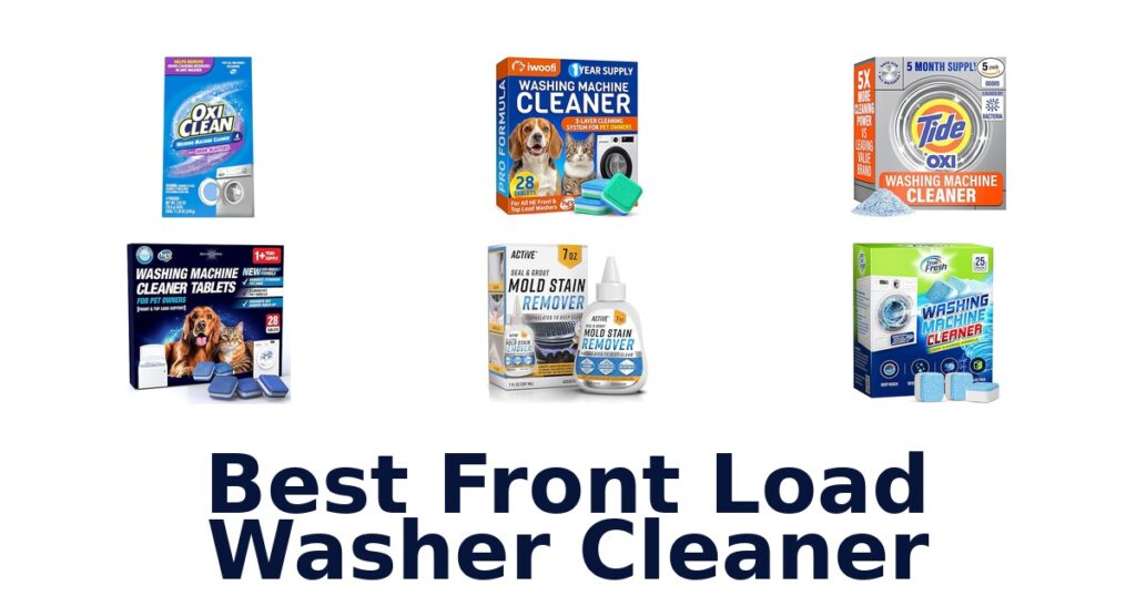 Best Front Load Washer Cleaners: Top 10 Picks best front load washer cleaner