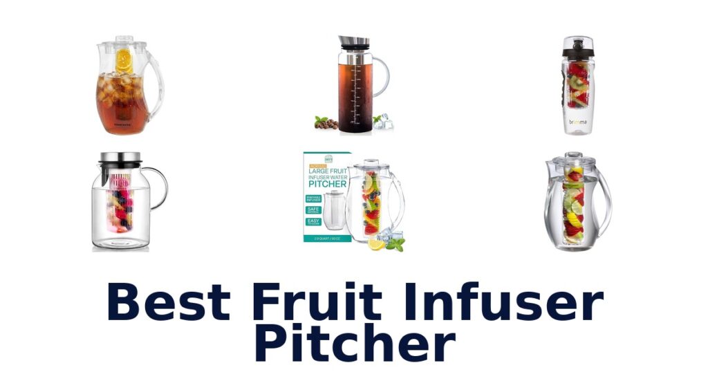Best Fruit Infuser Pitchers: Top 10 Picks best fruit infuser pitcher
