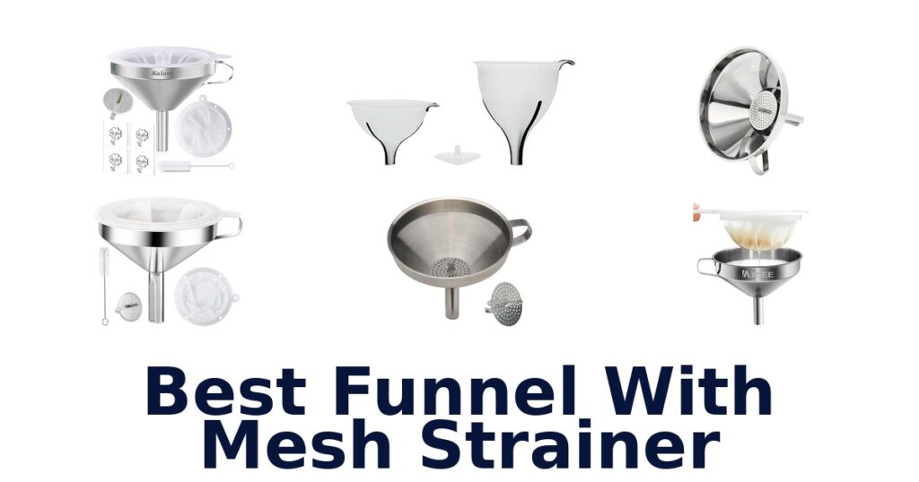 Best Funnel with Mesh Strainer: Top 10 Picks best funnel with mesh strainer