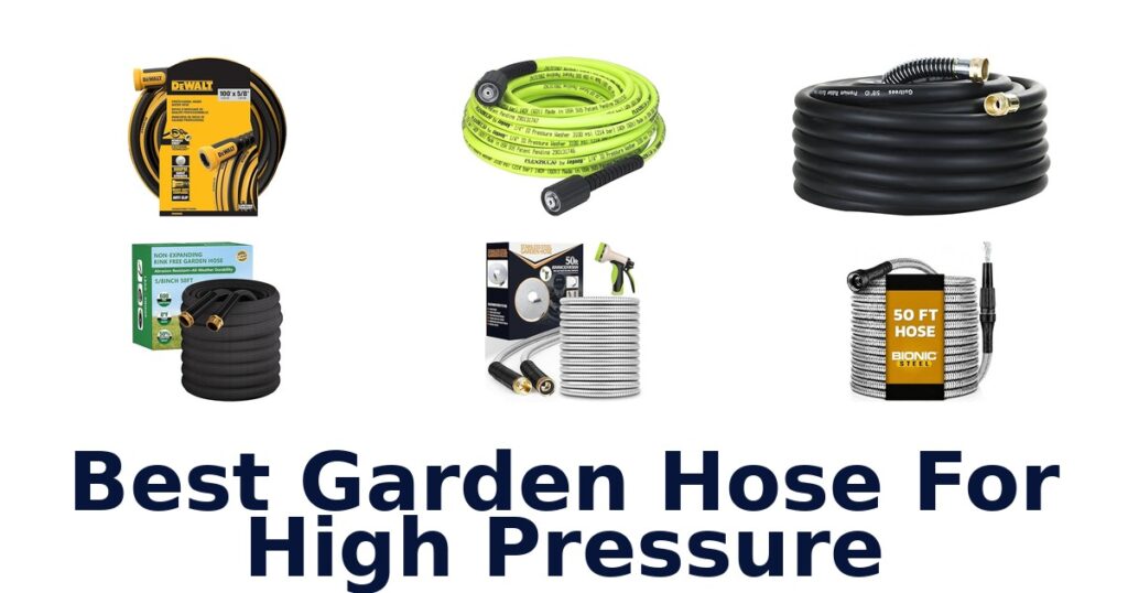best garden hose for high pressure