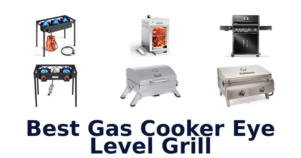best gas cooker eye level grill
