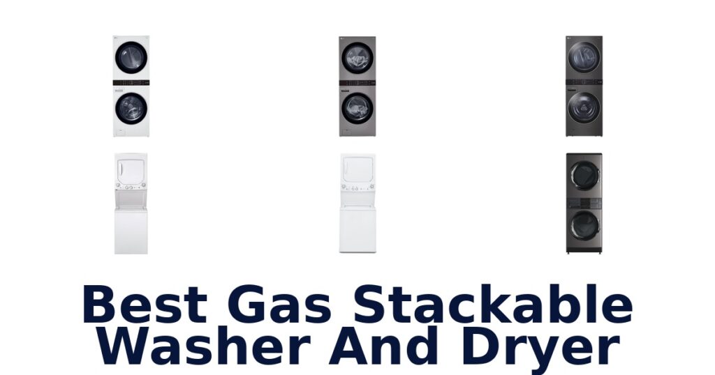best gas stackable washer and dryer