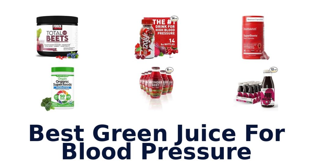 best green juice for blood pressure
