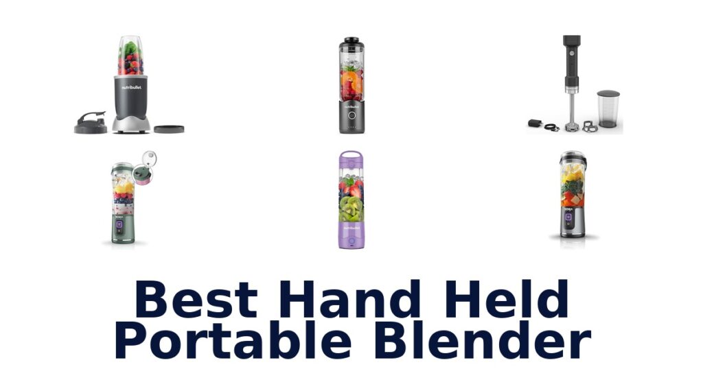 Best Handheld Blenders: Top 10 Portable Picks best hand held portable blender