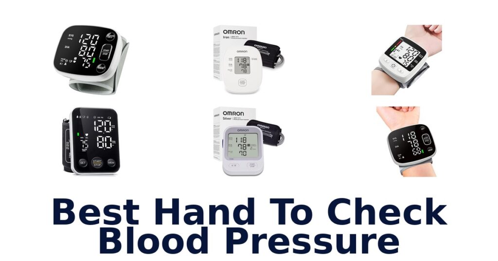best hand to check blood pressure