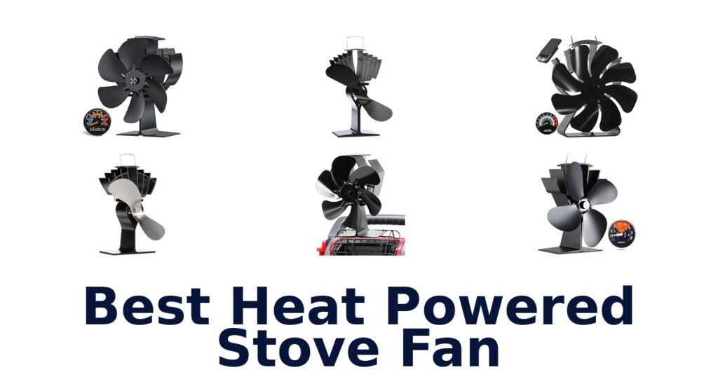 best heat powered stove fan