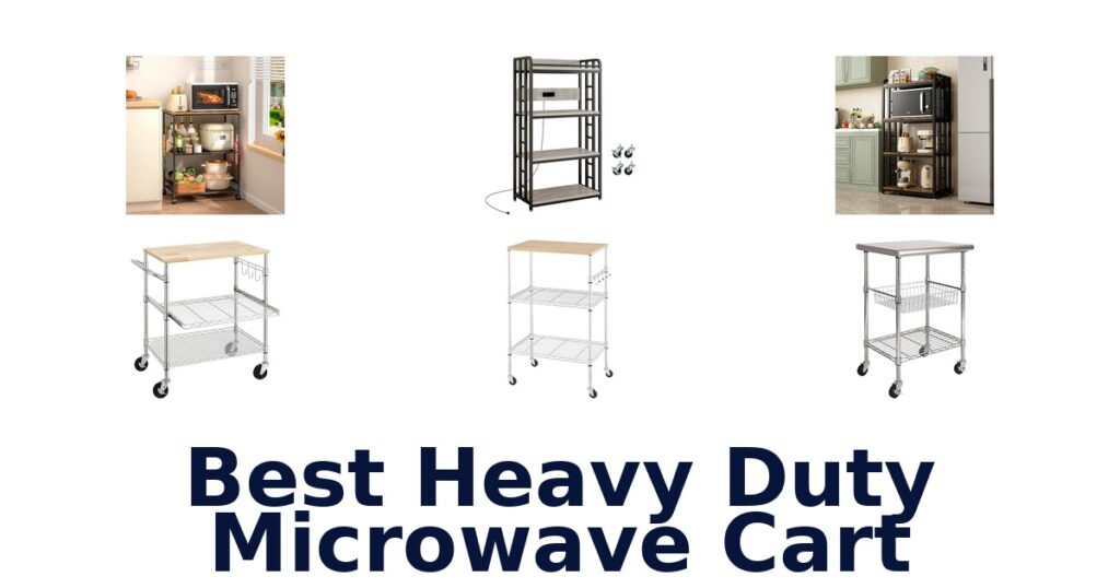 best heavy duty microwave cart