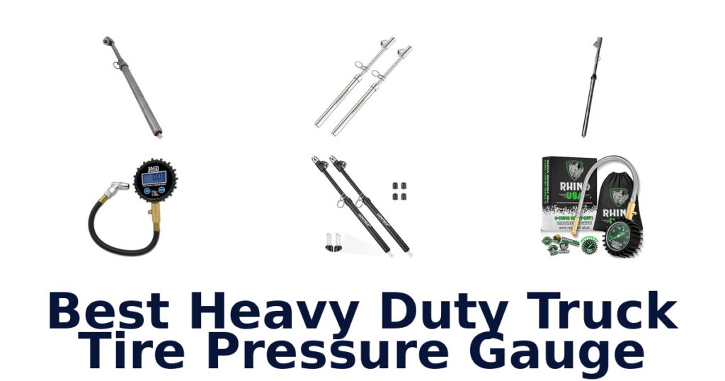 best heavy duty truck tire pressure gauge