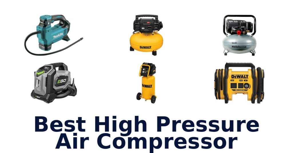best high pressure air compressor