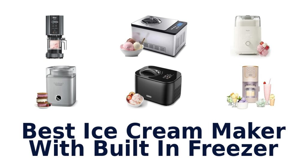BEST Ice Cream Maker w/ Freezer: Top 10 Picks! best ice cream maker with built in freezer